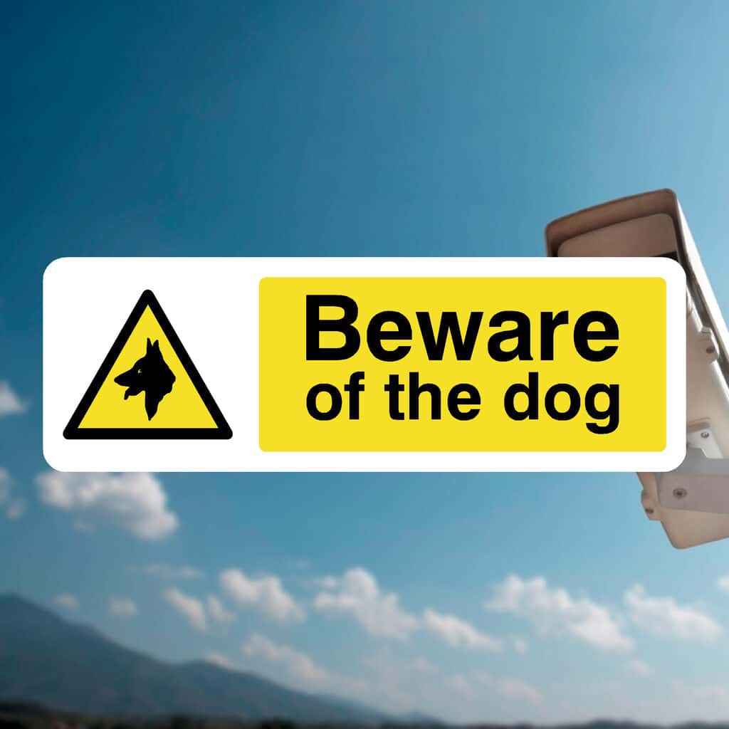 Beware Of The Dog Sign - The Sign Shed