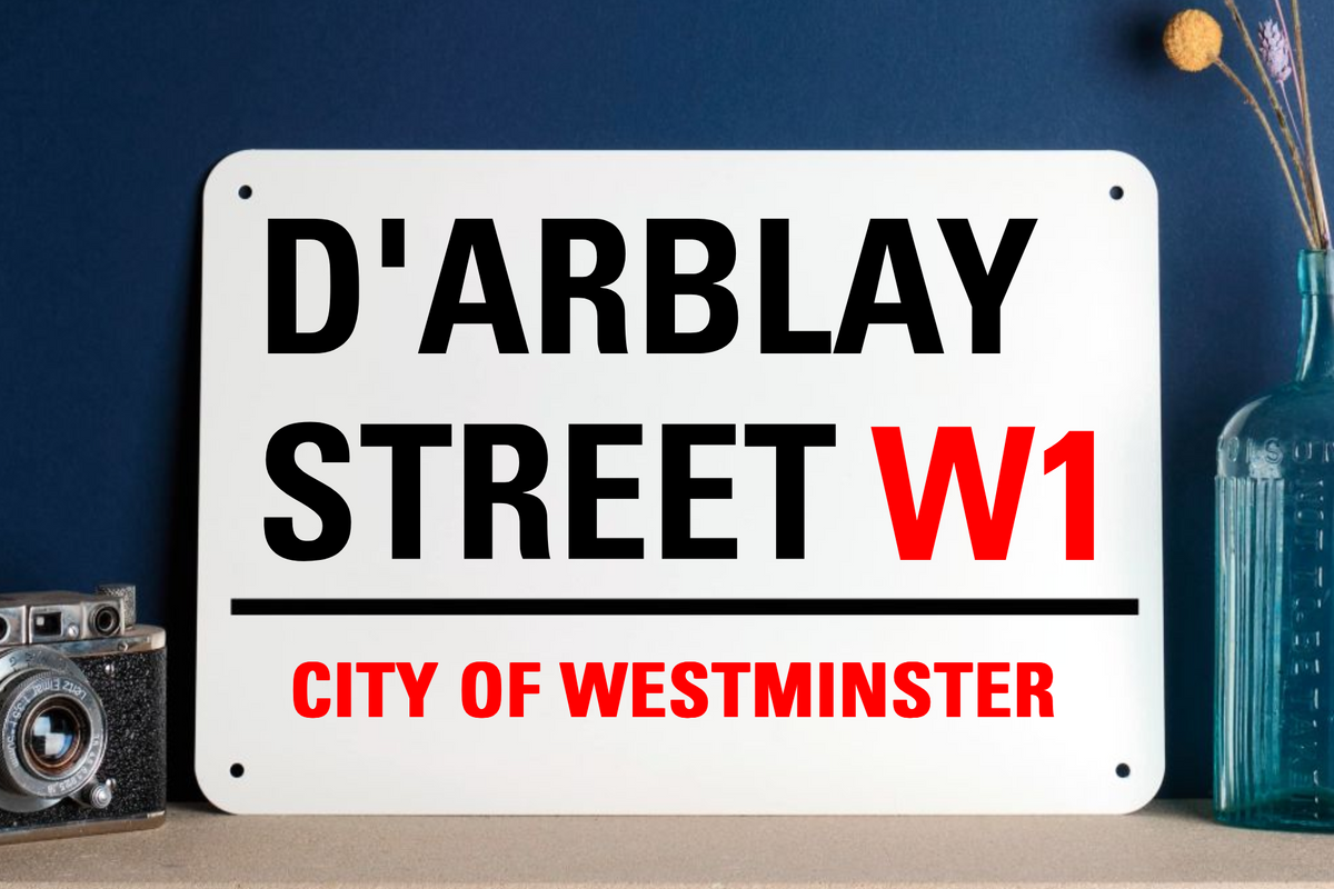 London Street Sign 2026