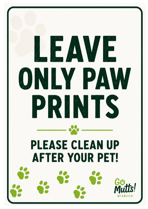 Custom White Sign Portrait