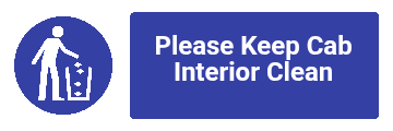 Custom Litter Sign Landscape