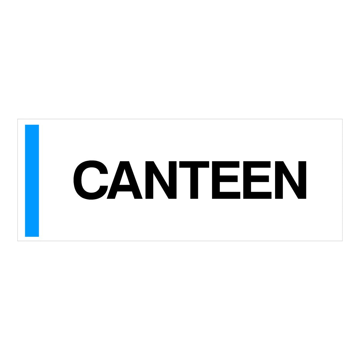 Canteen Construction Door Sign | The Sign Shed 