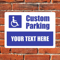Traffic Sign - Disabled Parking - STATUTORY SIGNS - View #7