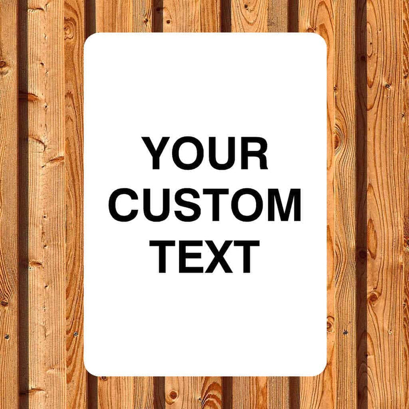 Custom Signs | Bespoke Signage | Personalised Signs – The Sign Shed