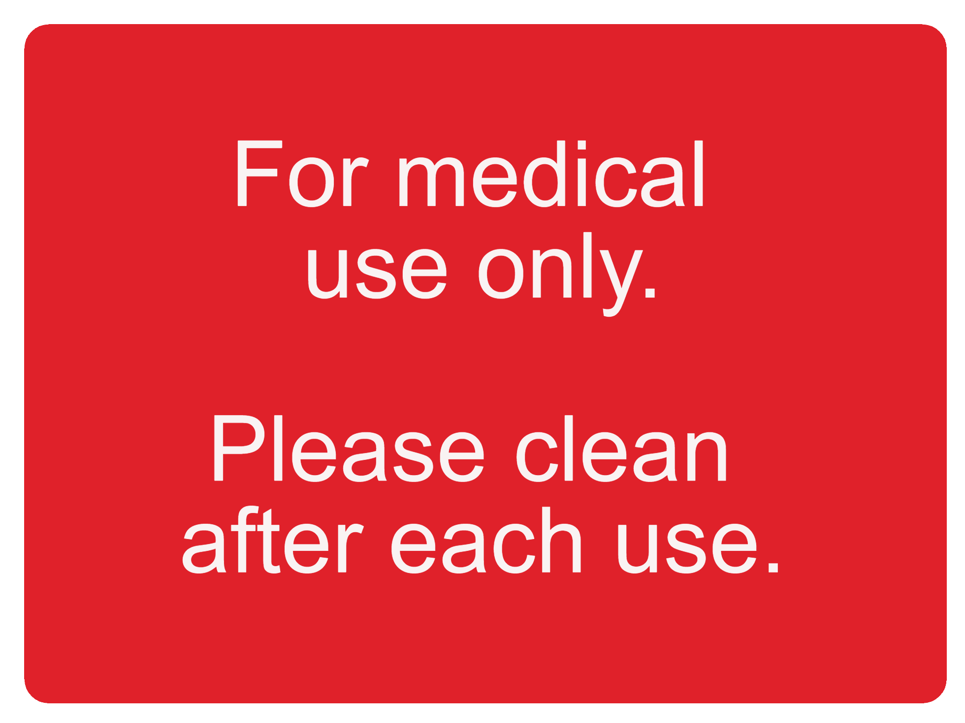 Custom Red Sign Landscape