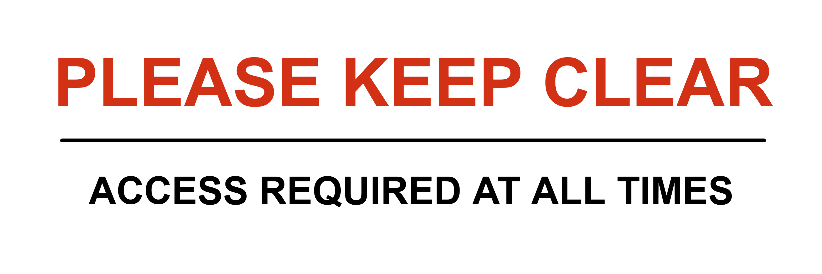 Custom Landscape Parking Sign