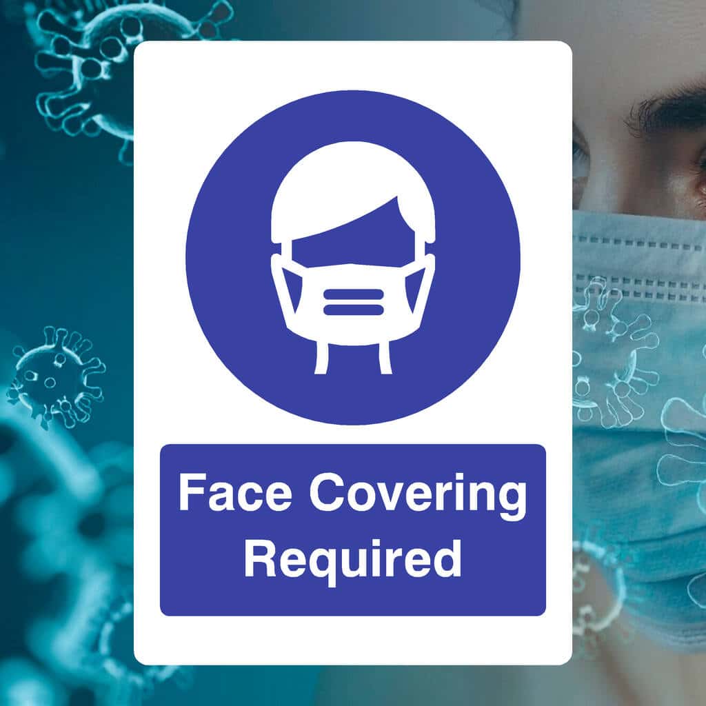 Face Covering Required Sign