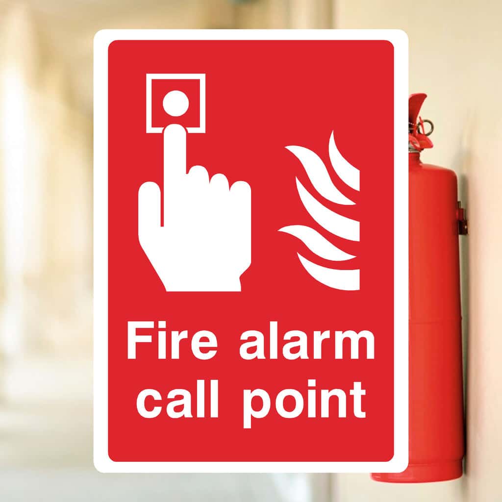 Fire Alarm Call Point Sign
