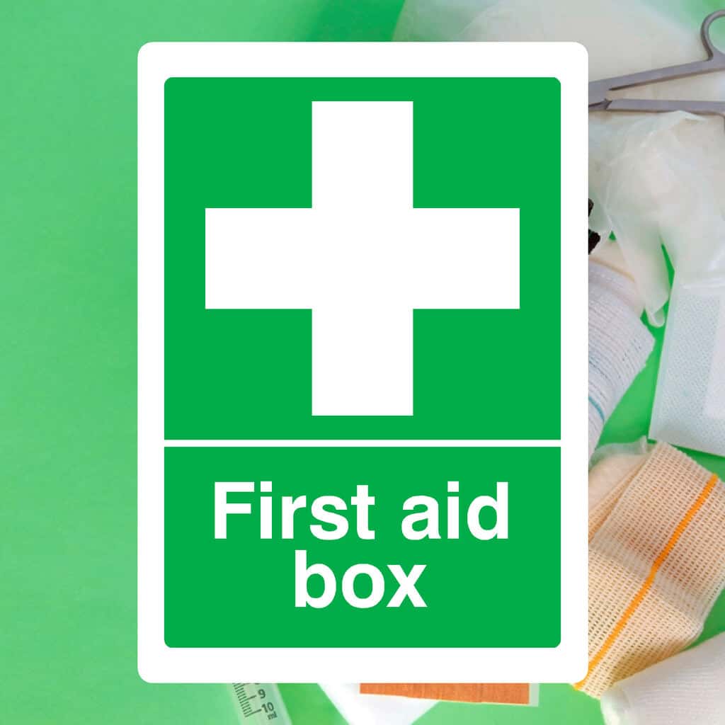 First Aid Box Sign Saudi First Aid Box Sign | Health & Safety – The Sign Shed
