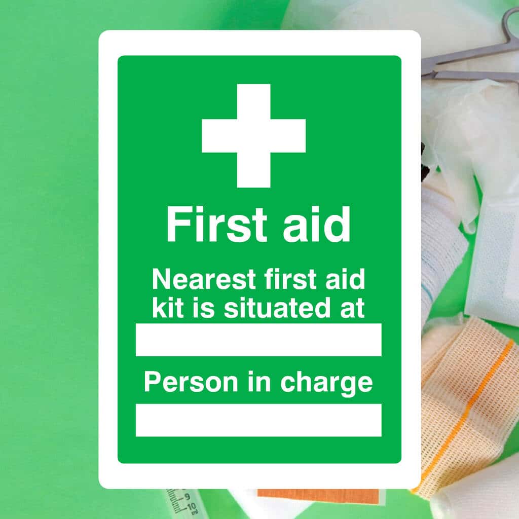 First Aid Location Signs – HSE‑Compliant UK, Fast Dispatch