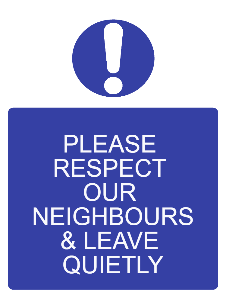 Custom Mandatory Sign Portrait