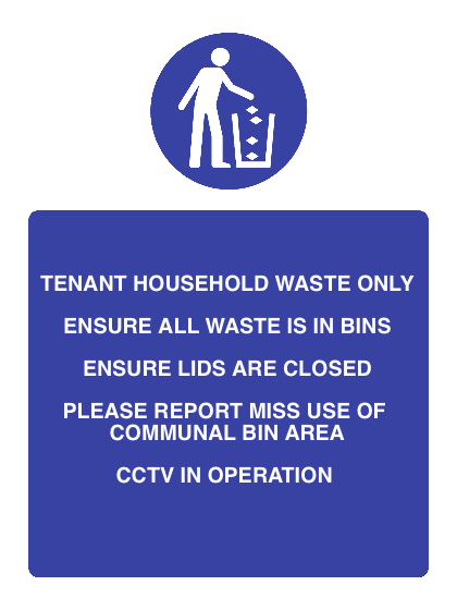 Custom Litter Sign Portrait