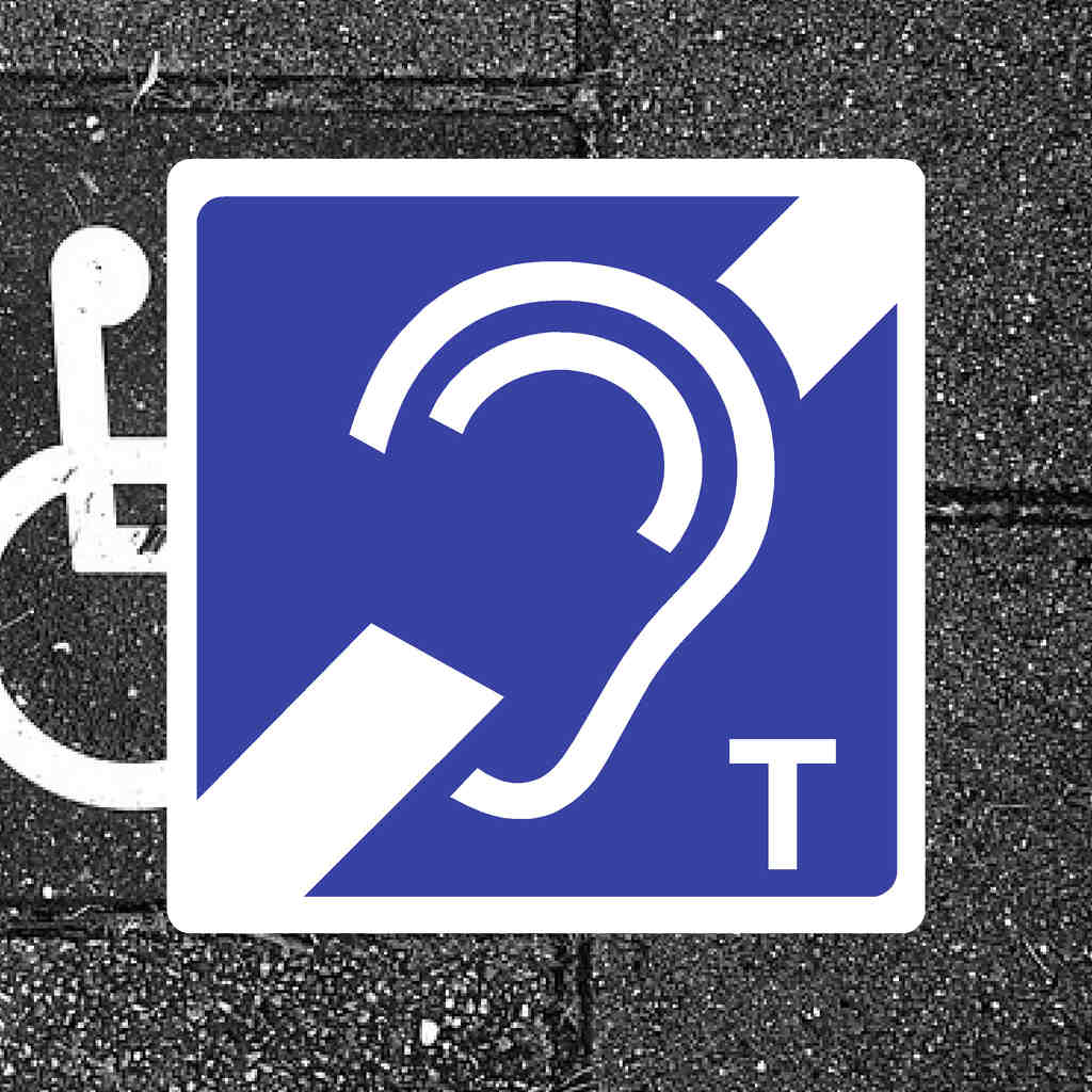 Hearing Loop Symbol Sign – The Sign Shed