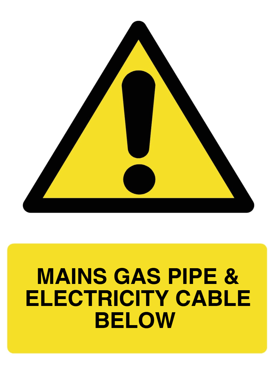 Custom Warning Sign Portrait
