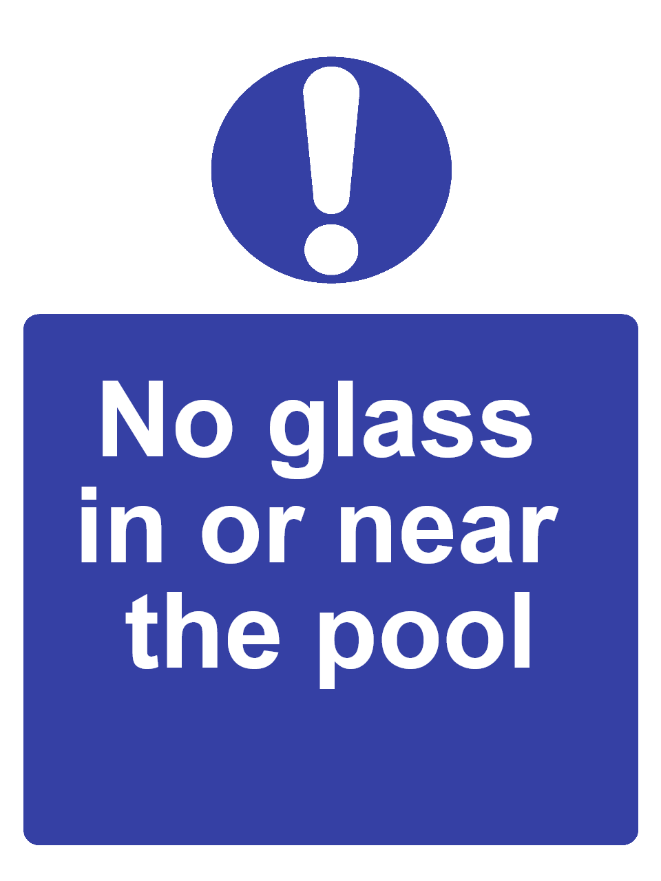 Custom Mandatory Sign Portrait