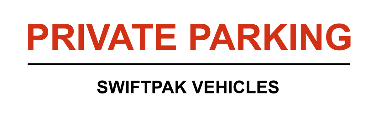Custom Landscape Parking Sign