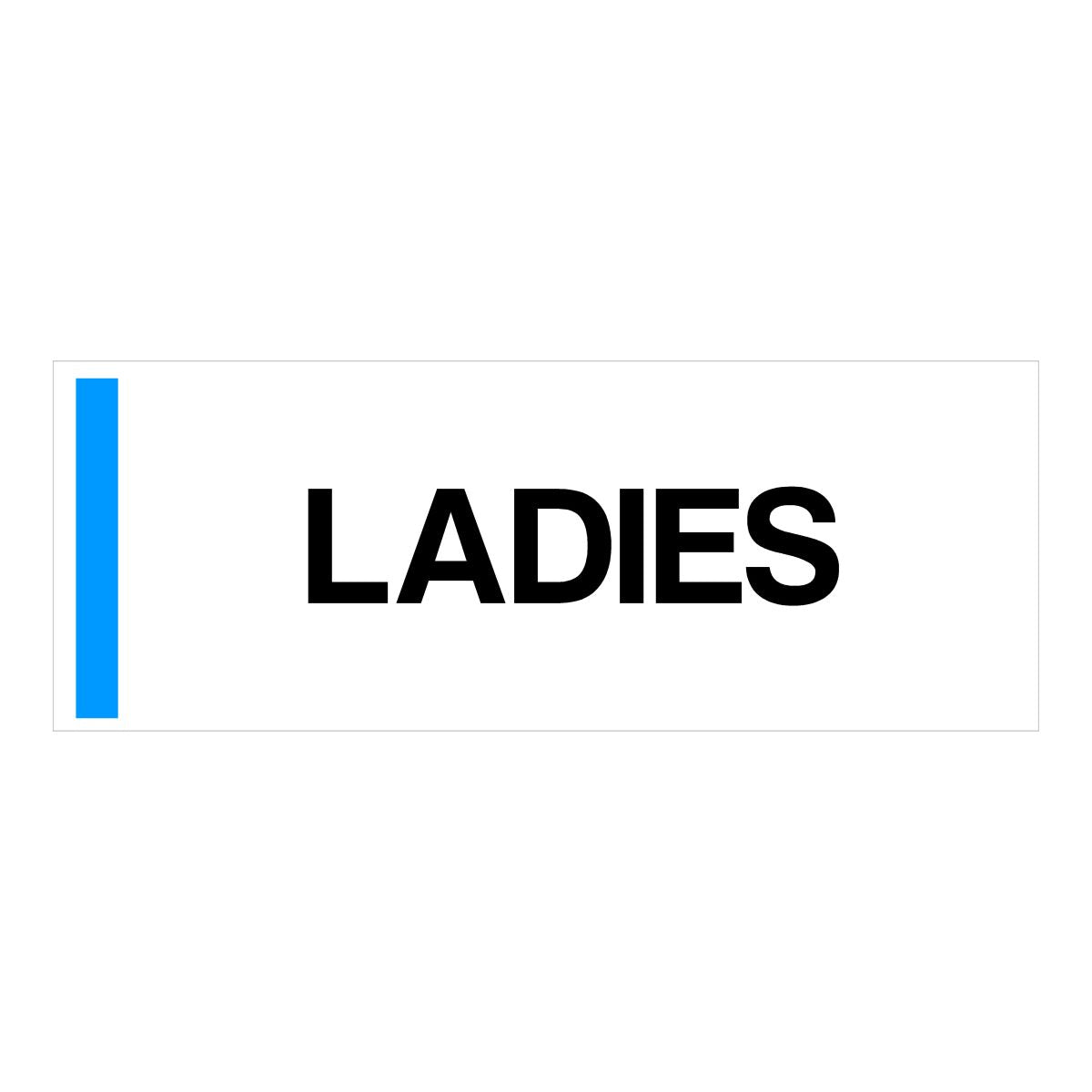 Ladies Construction Door Sign | The Sign Shed