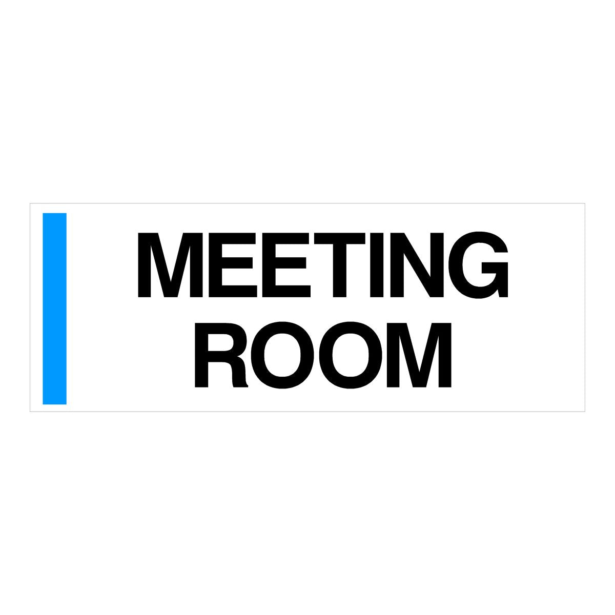 Meeting Room Construction Door Sign | The Sign Shed