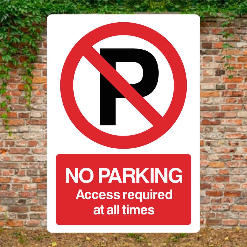 No Parking Access Sign Durable UK Safety Sign The Sign Shed no-parking-access-sign-durable-uk-safety-sign-the-sign-shed