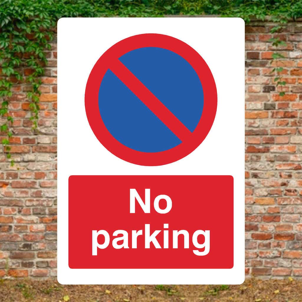 No Parking Sign - The Sign Shed