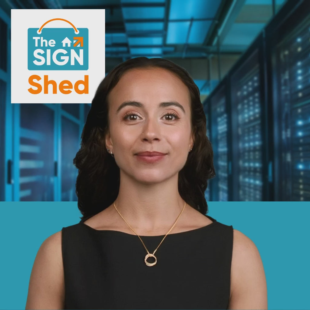 Building Protected Security Sign