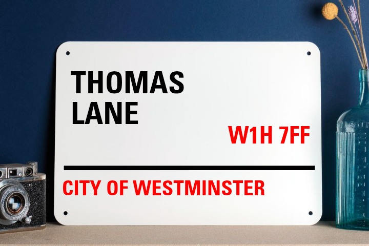 London Street Sign 2026