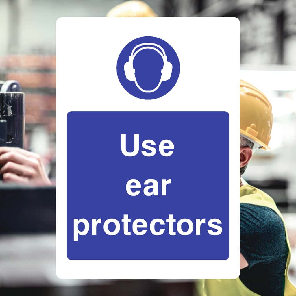 Ear Protection Signs – ISO 7010 Hearing Safety Signs