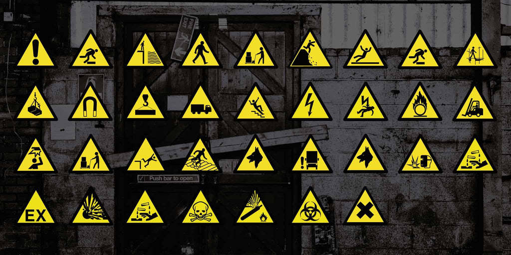 Warning Signs and Symbols Explained | The Sign Shed