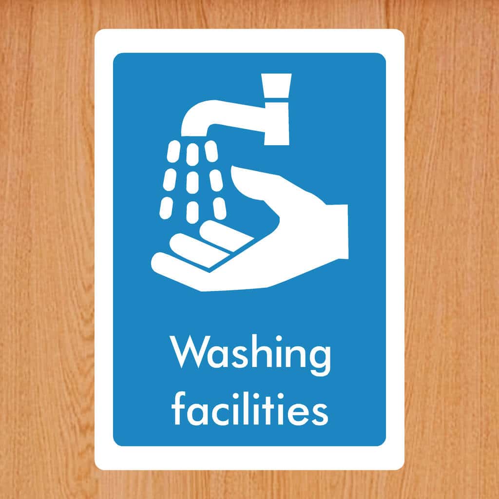 Washing Facilities Sign – The Sign Shed