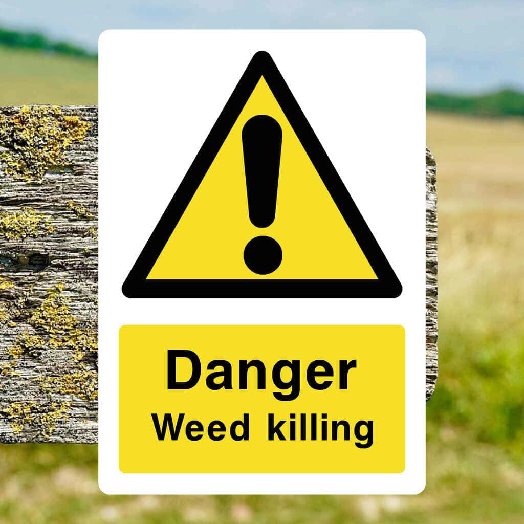 Farm Weed Warning Sign | Agriculture Safety Sign – The Sign Shed