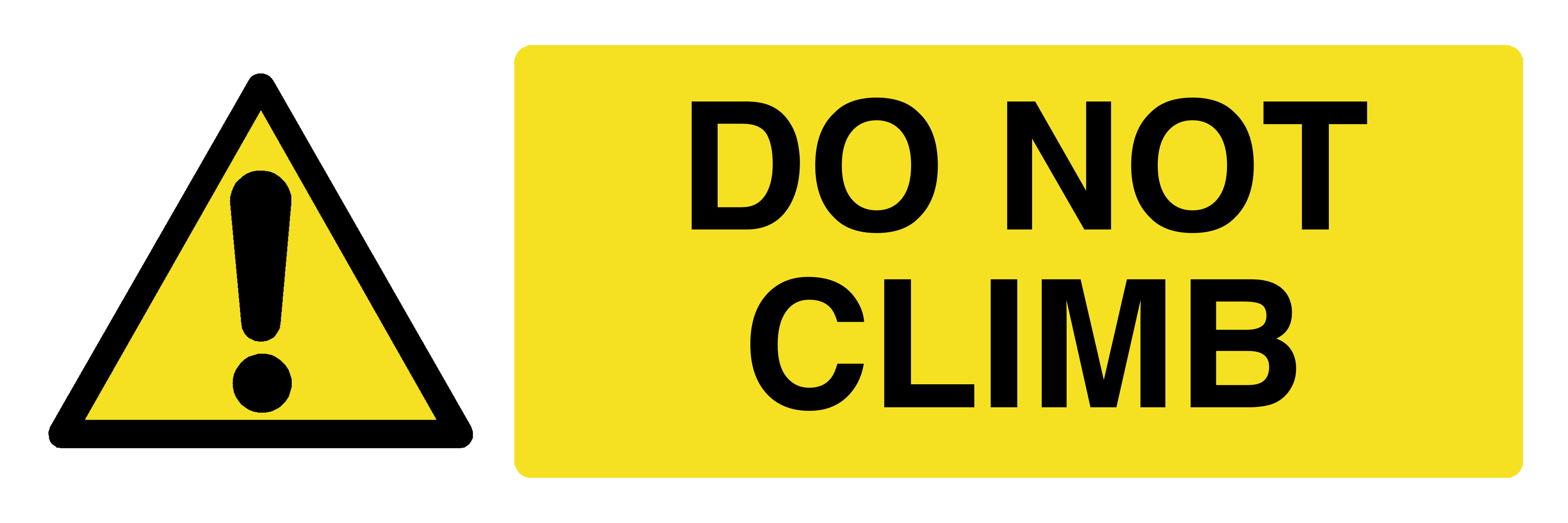 Custom Warning Sign