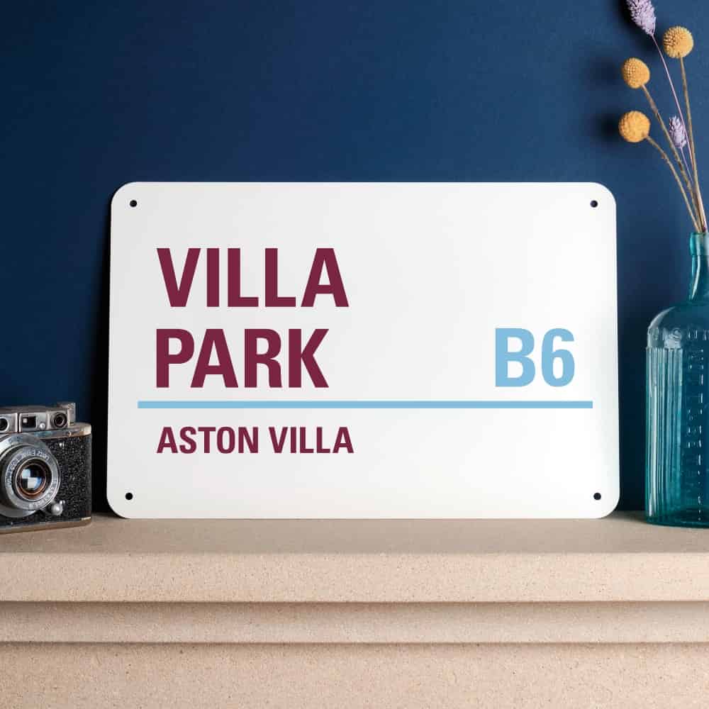 Aston Villa Football Stadium Street Sign-300x200-The Sign Shed