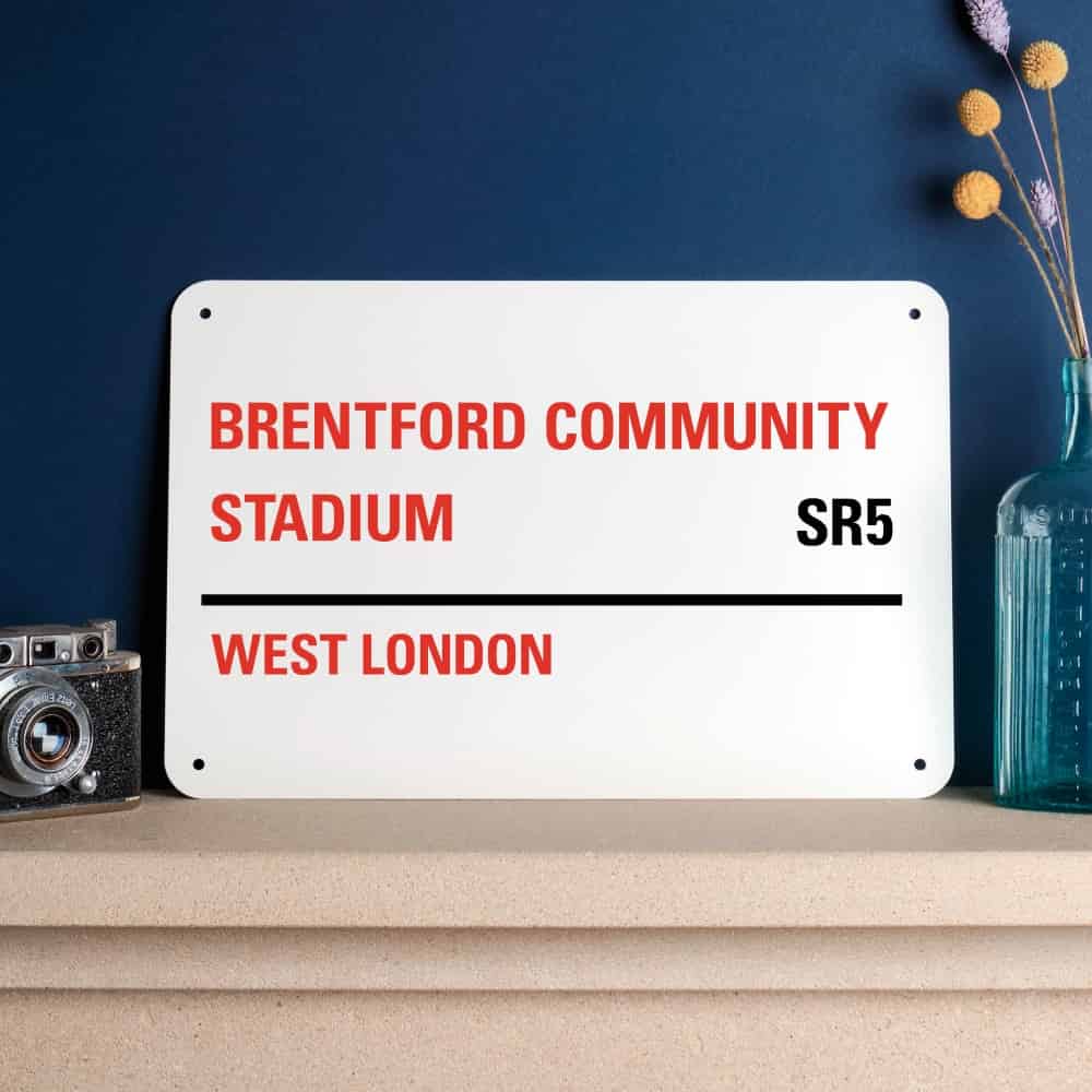 Brentford FC Football Stadium Street Sign-300x200-The Sign Shed