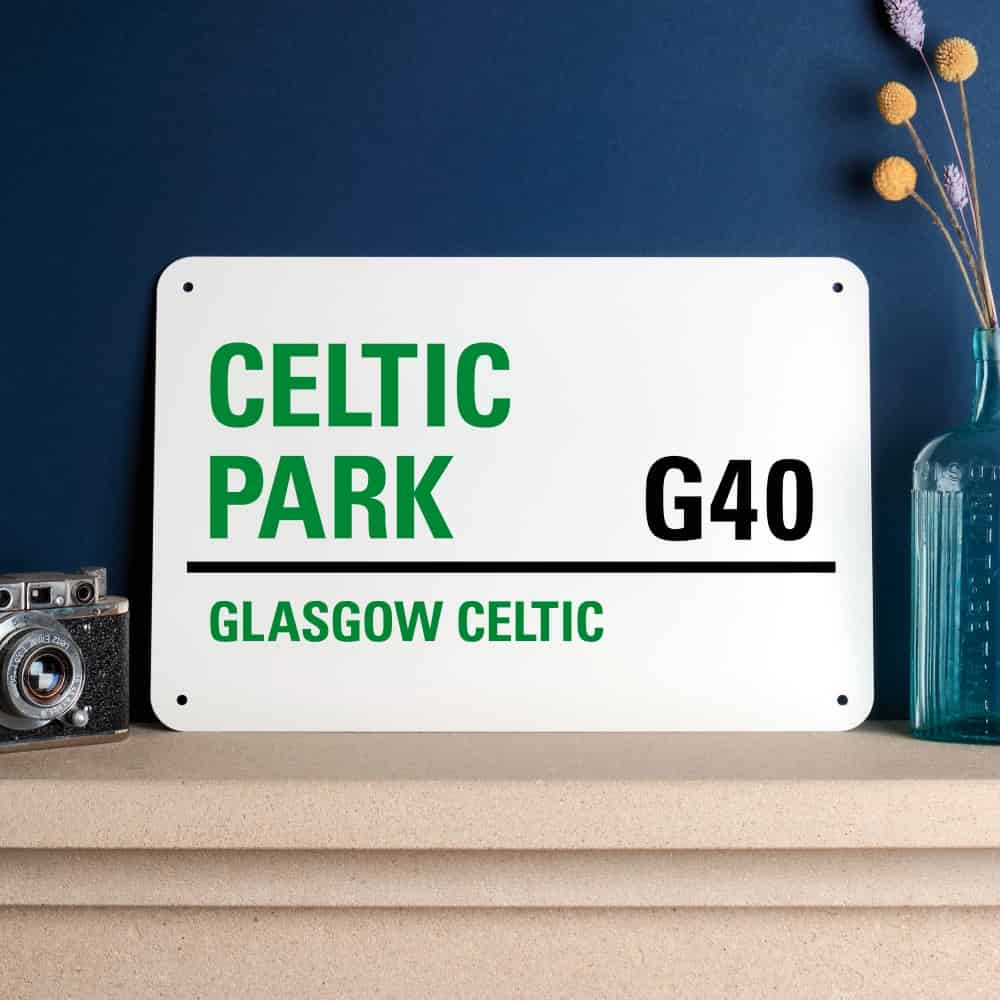 Celtic Street Football Stadium Street Sign-300x200-The Sign Shed