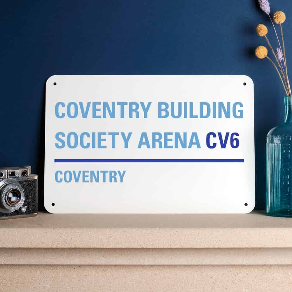 Coventry City Football Stadium Street Sign-300x200-The Sign Shed