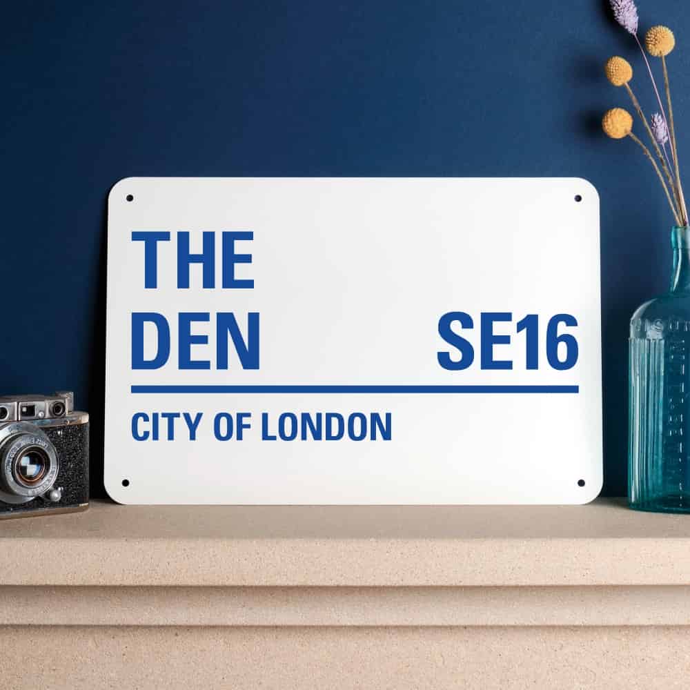 Millwall FC Football Stadium Street Sign-300x200-The Sign Shed