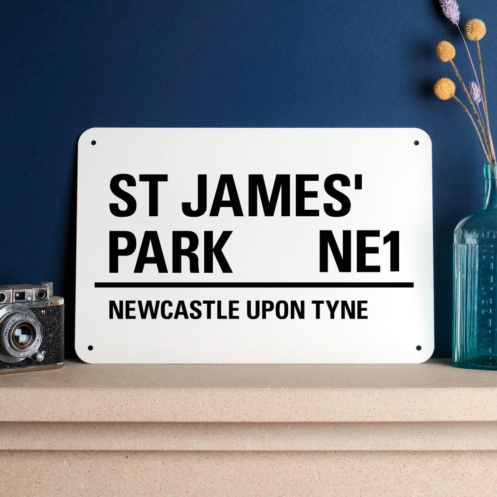 Newcastle United Football Stadium Street Sign-300x200-The Sign Shed