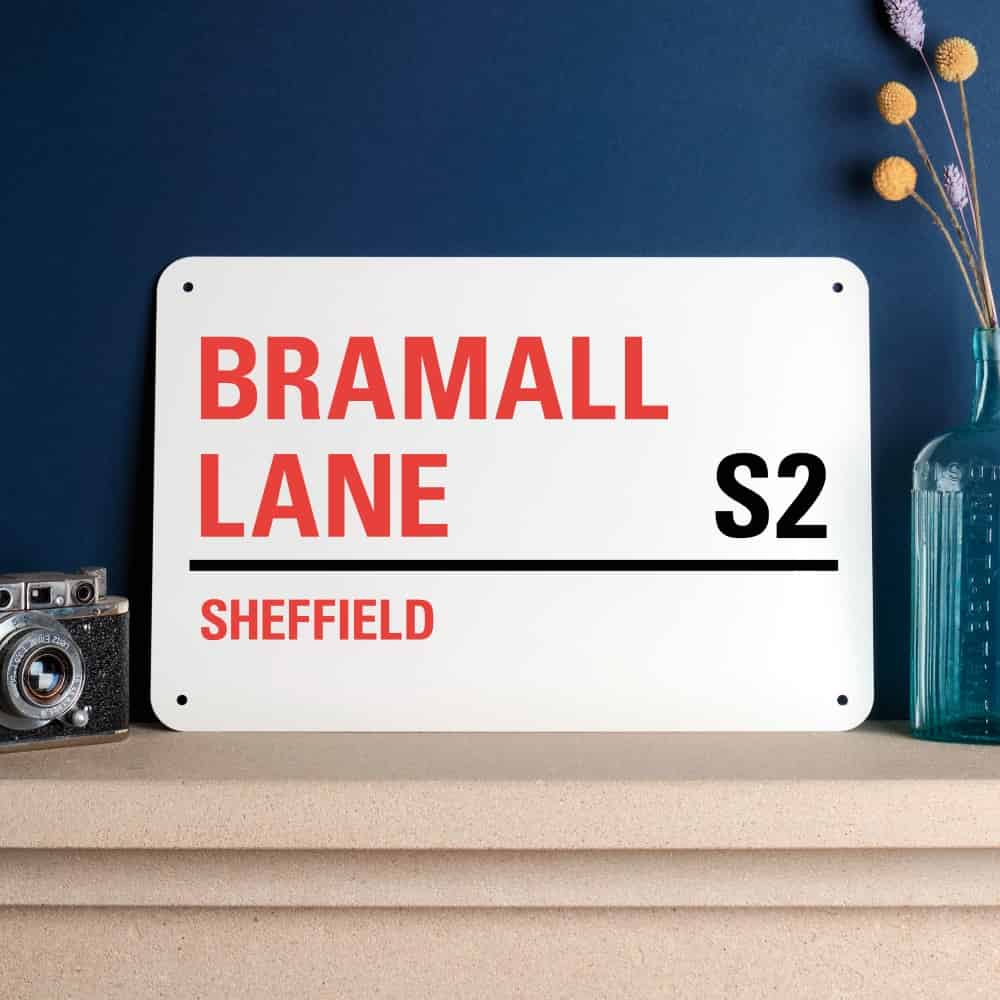 Sheffield United Football Stadium Street Sign-300x200-The Sign Shed