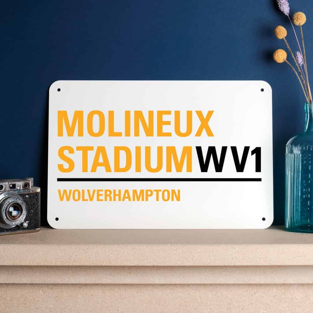 Wolves Football Stadium Street Sign-300x200-The Sign Shed