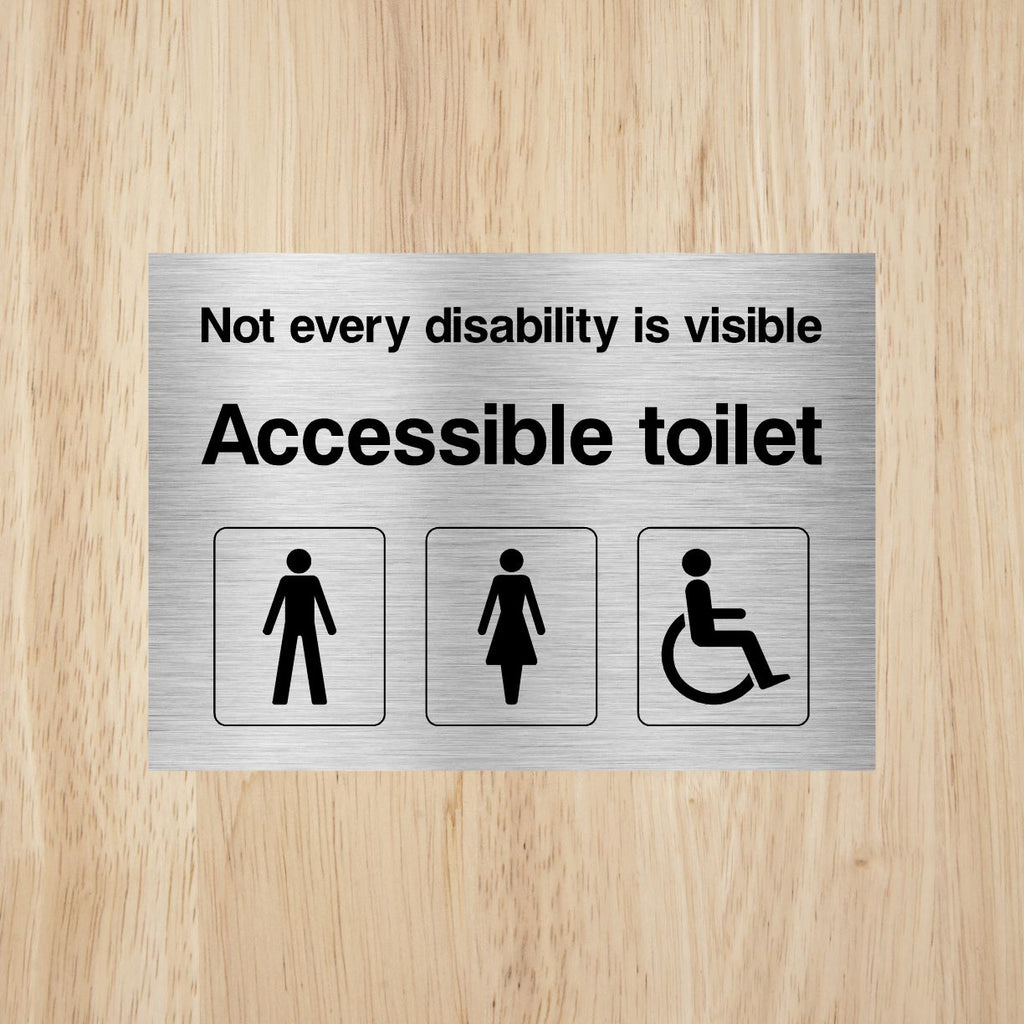 Disabled Toilet Sign | Accessible Toilet Signs