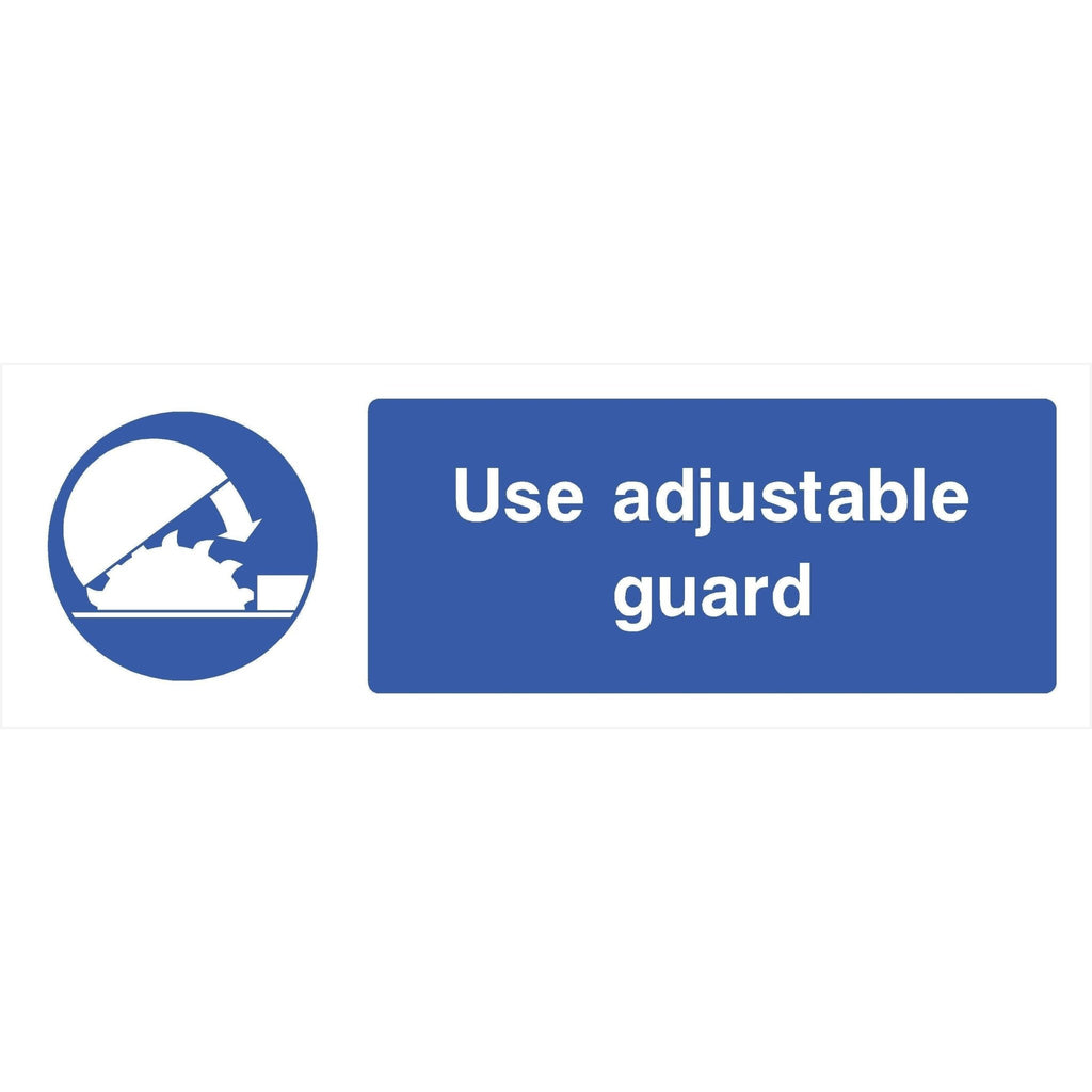 Adjustable Guard Sign - The Sign Shed