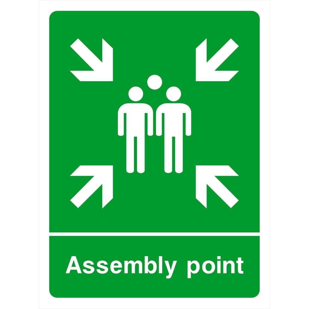 Assembly Point Sign - The Sign Shed