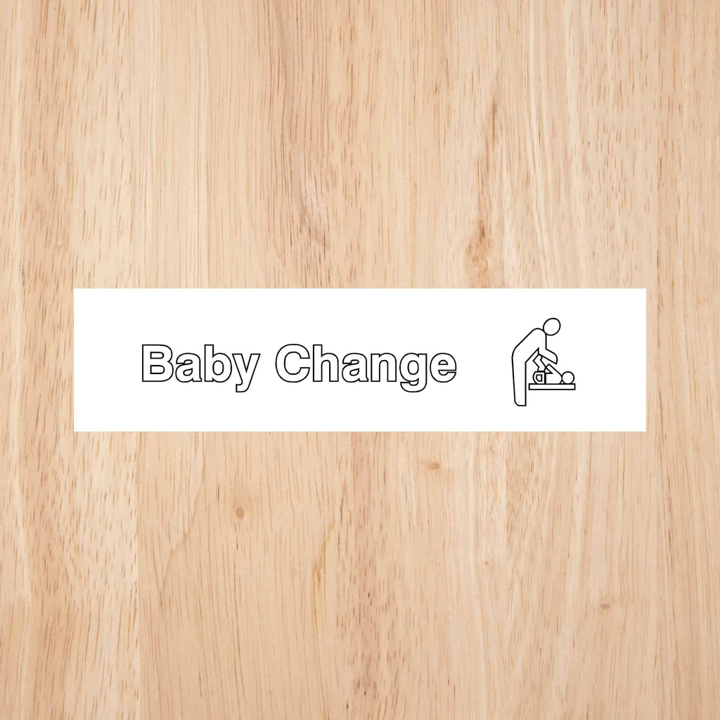 Baby Change Standard Sign - The Sign Shed