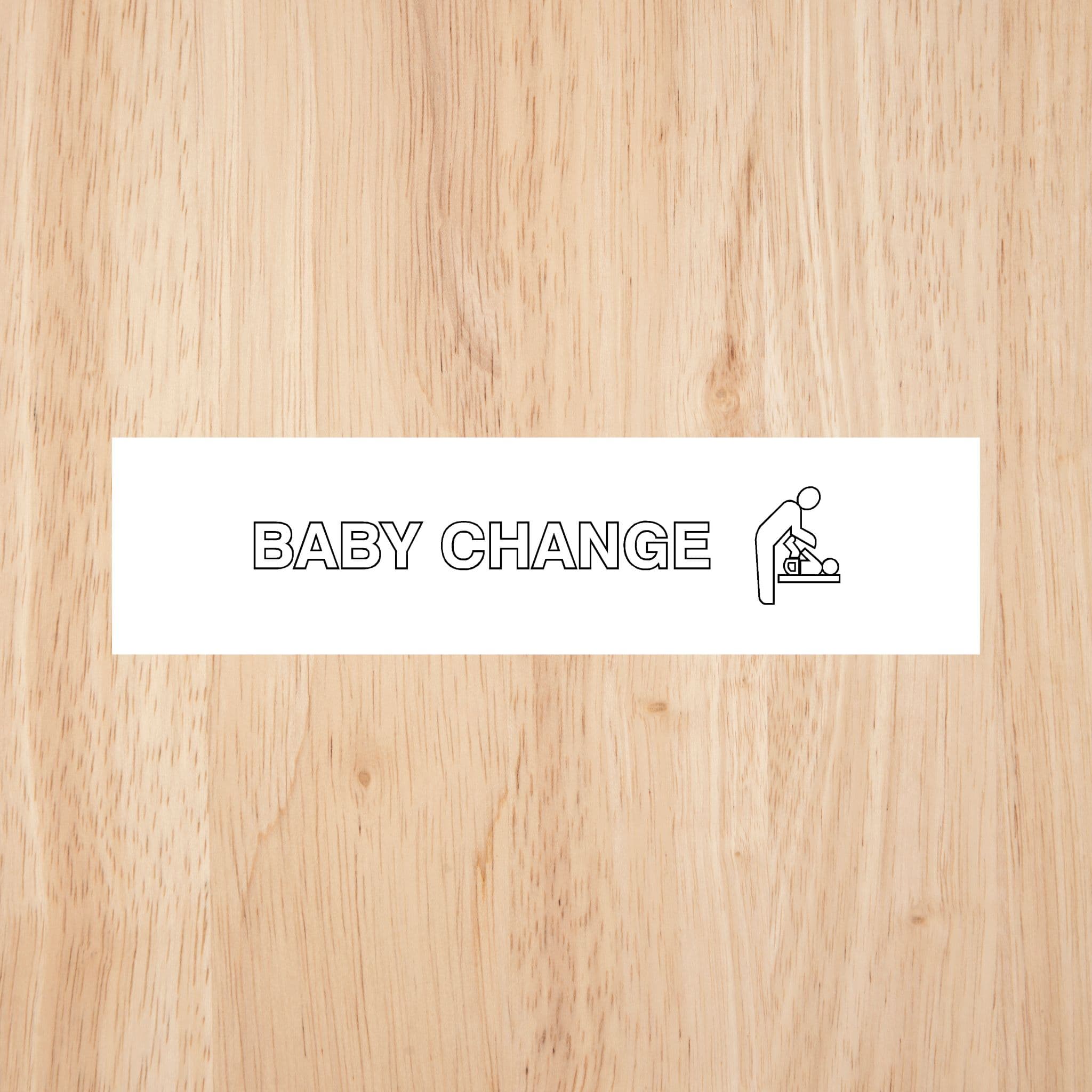 Baby Change Standard Sign | CAPS - The Sign Shed
