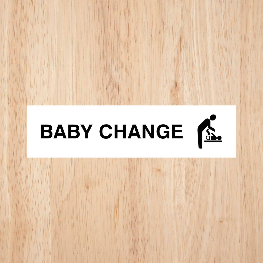 Baby Change Standard Sign | CAPS - The Sign Shed