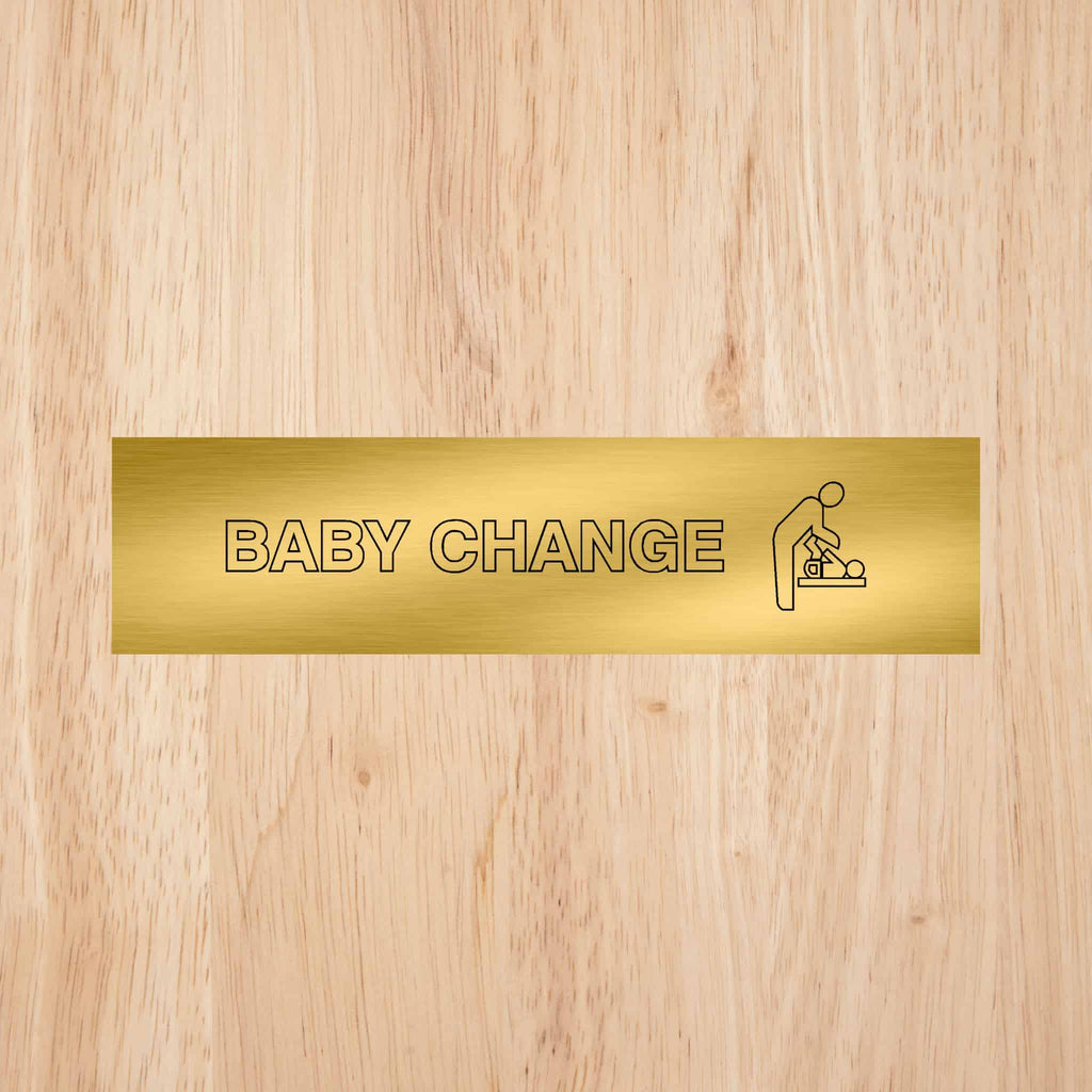 Baby Change Standard Sign | CAPS - The Sign Shed