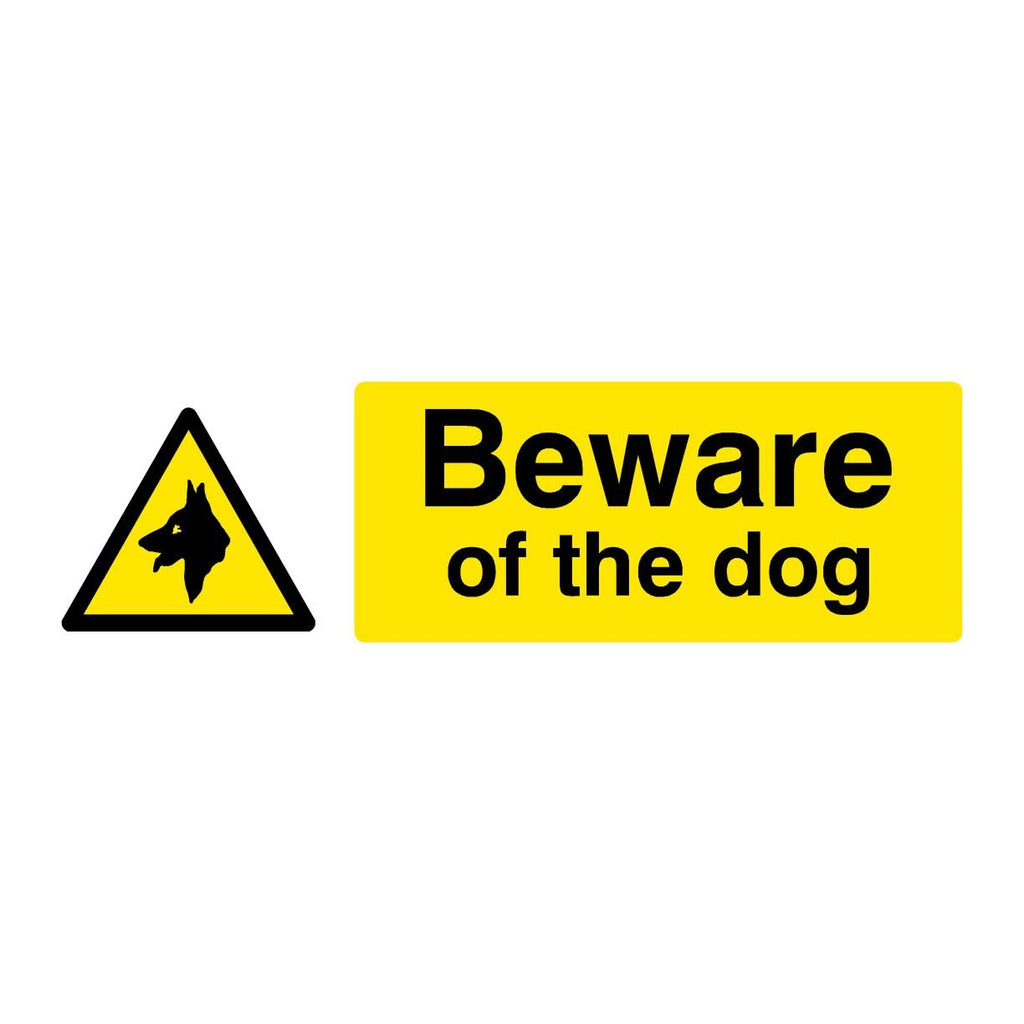 Beware Of The Dog Sign - The Sign Shed