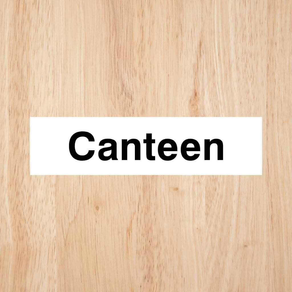 Canteen Sign - The Sign Shed