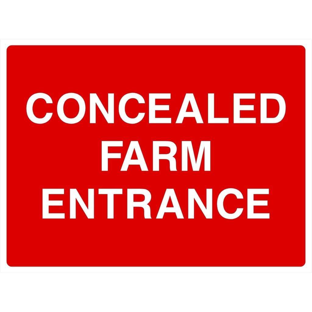 Concealed Farm Entrance Sign - The Sign Shed