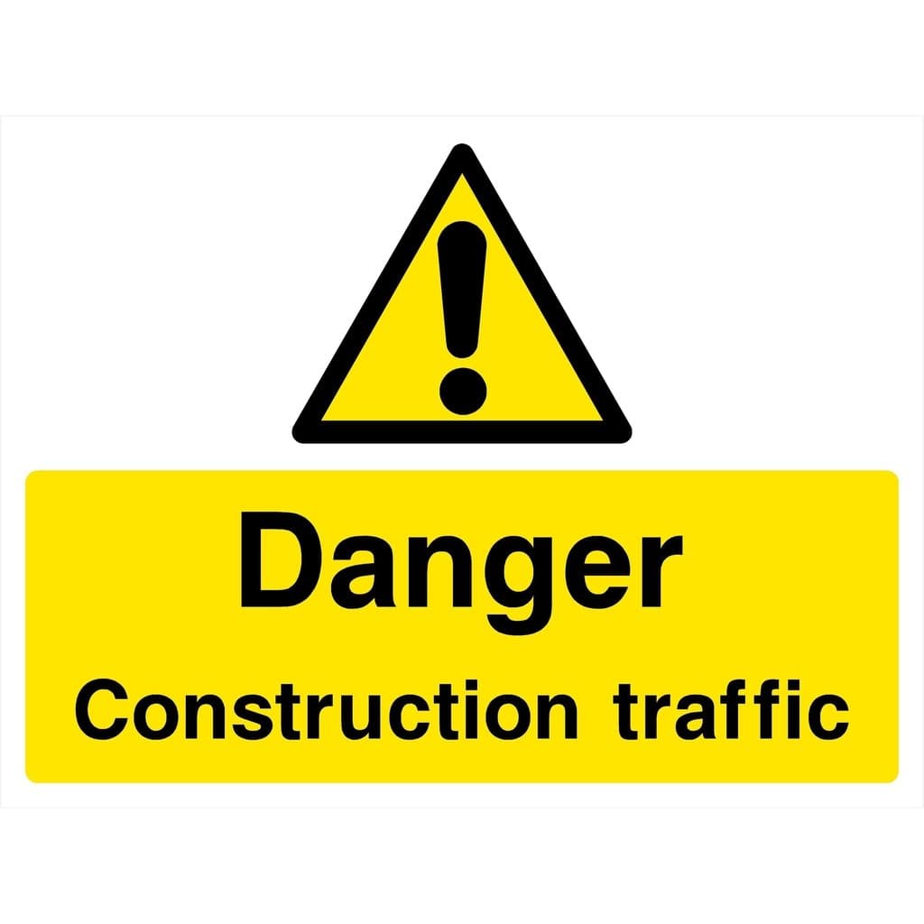 Construction Traffic Sign - The Sign Shed