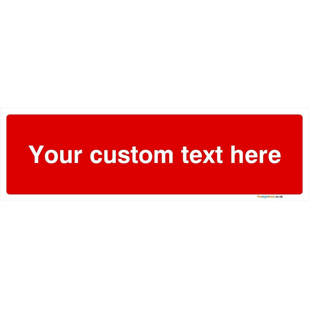 Custom Kerb Parking Sign - The Sign Shed